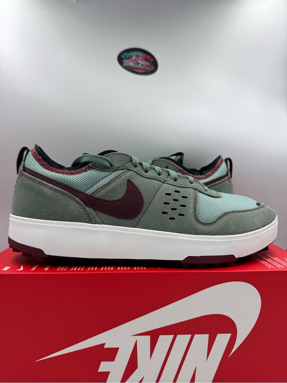 Nike C1ty Clay Green Burgundy Crush BRAND NEW Size 11.5
